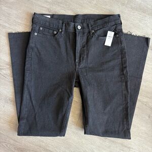 NWT GAP Vintage Slim Mid Rise Black Jeans- Size 30/10 Tall